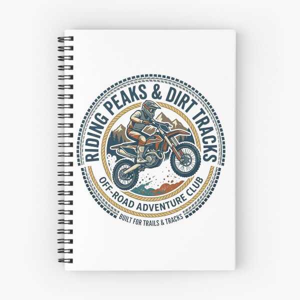 Item preview, Riding Peaks & Dirt Tracks – Off-Road Adventure Club designed and sold by AVStudioS&S.
