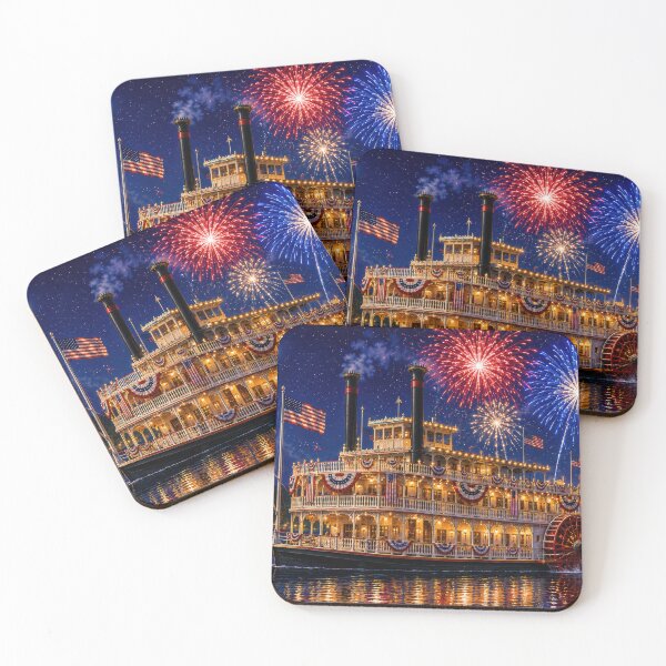 Item preview, 4th of July Riverboat designed and sold by jgvisualarts.