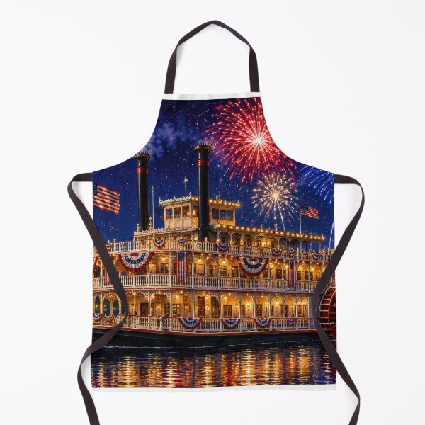 Item preview, 4th of July Riverboat designed and sold by jgvisualarts.