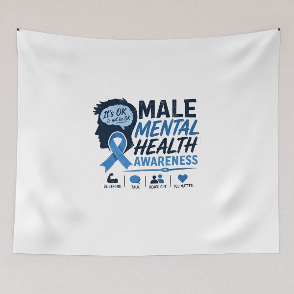Item preview, Male Mental Health designed and sold by Calli_Designs.