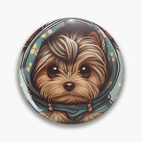 Item preview, Cute  Yorkshire Terrier designed and sold by TeeGeeTees.