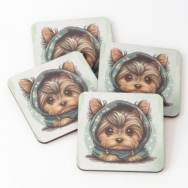Item preview, Cute  Yorkshire Terrier designed and sold by TeeGeeTees.