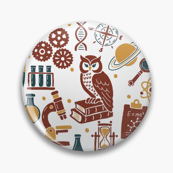 Item preview, Vintage STEM Science Wreath Art Print designed and sold by LightWhispers.