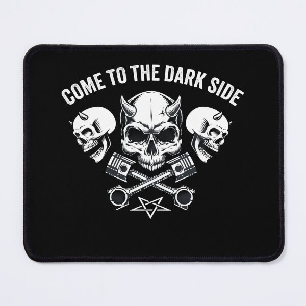 Item preview, Come To The Dark Side Skull Pistons designed and sold by RoyalDeluxGo.