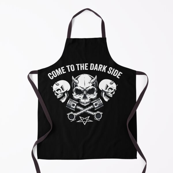 Item preview, Come To The Dark Side Skull Pistons designed and sold by RoyalDeluxGo.