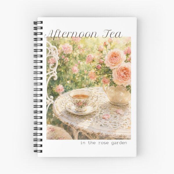 Item preview, Afternoon Tea in the Rose Garden designed and sold by Blueberry-art23.