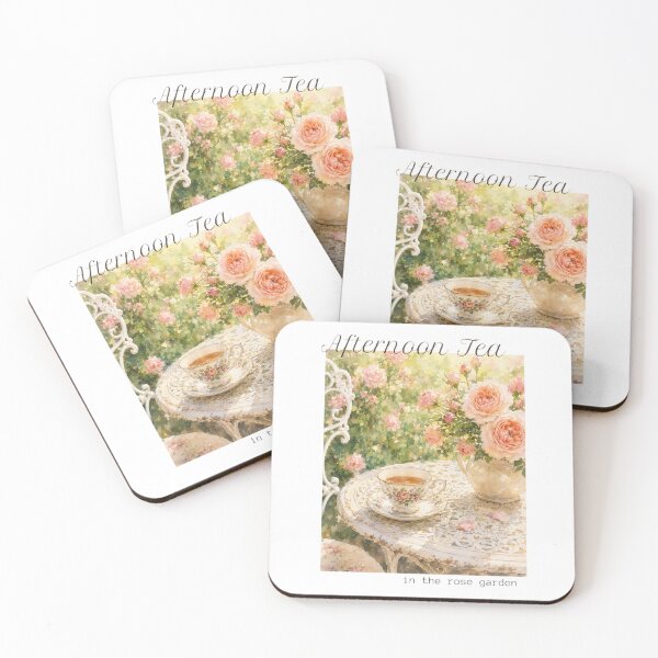 Item preview, Afternoon Tea in the Rose Garden designed and sold by Blueberry-art23.