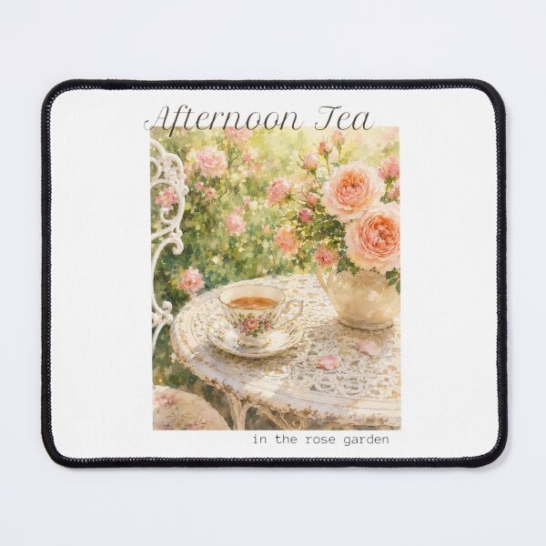 Item preview, Afternoon Tea in the Rose Garden designed and sold by Blueberry-art23.