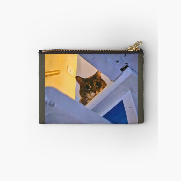 Item preview, Cat at the Top of the Stairs designed and sold by Quincy-Hedgehog.