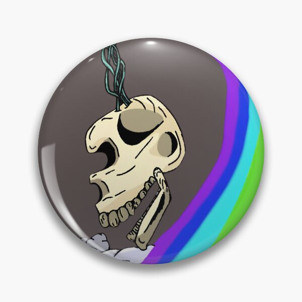Item preview, Rainbow Factory Skull designed and sold by Nahkolahmom.