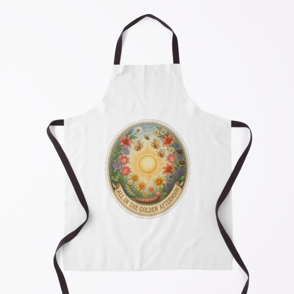 Item preview, All in the Golden Afternoon Cottagecore T-Shirt – Whimsical Garden Art Gift for Nature Lovers, Bookworms & Spring Aesthetic Fans designed and sold by GemBob Creations.