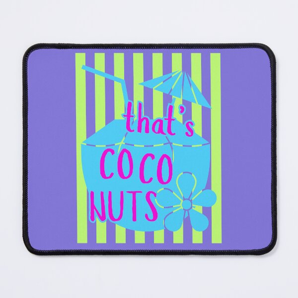 Item preview, That's Coconuts Tropical Beach Summer Drink Blue designed and sold by Forevermore.