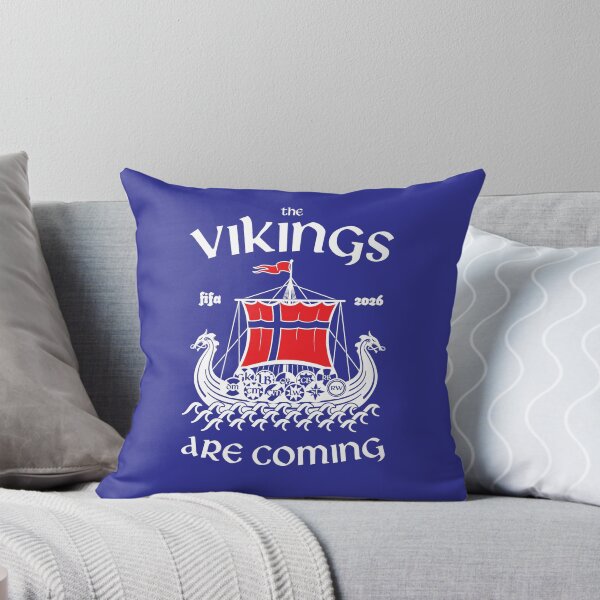 Item preview, The Vikings Are Coming. Norway Football World Cup 2026 Fan Art designed and sold by BorysMano.