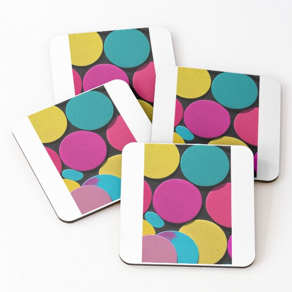 Item preview, Art - Pop Art Composition, CMYK Geometric Aesthetic designed and sold by Reverso-Design.