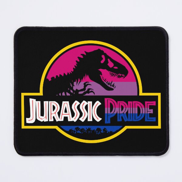Item preview, Jurassic Bi Pride Logo designed and sold by LikeAHurricane.