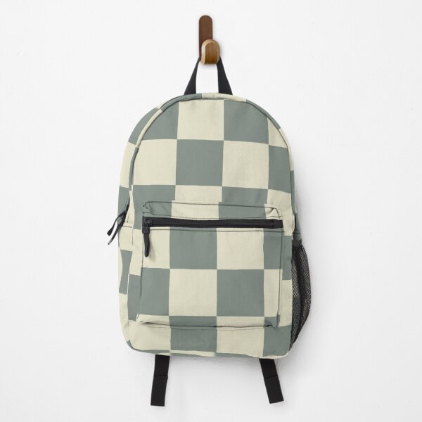 Item preview, Dolphin gray & dirty white checkered designed and sold by Mint + Midnight.