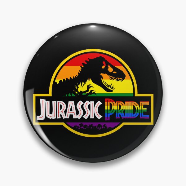 Item preview, Jurassic Pride Logo designed and sold by LikeAHurricane.