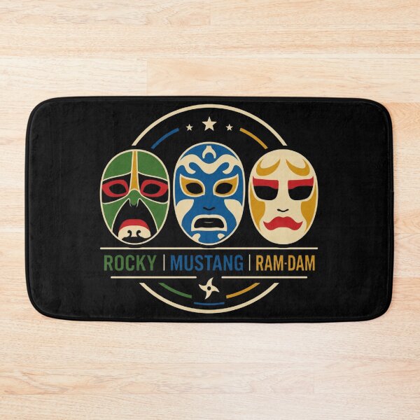 Item preview, Rocky Mustang Ram-Dam Ninja Design Classic Retro version three designed and sold by killem667.
