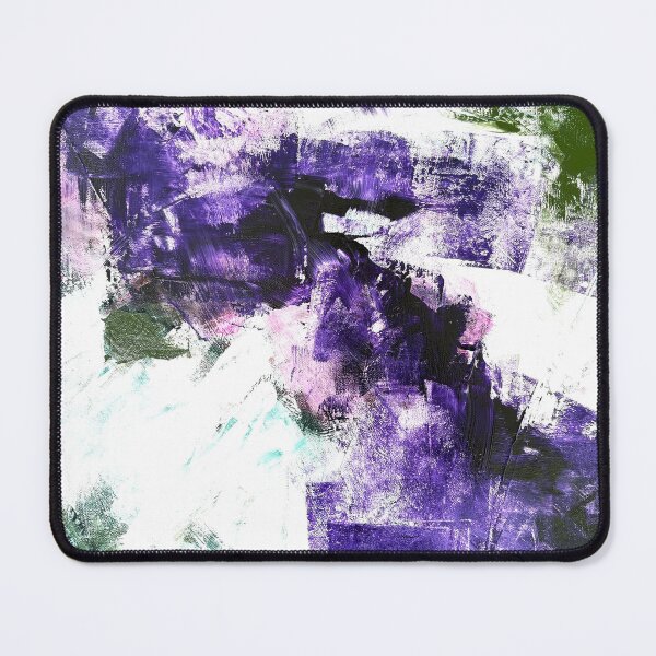 Item preview, Purple Nova Abstract with Green and White designed and sold by BuckaBaby.