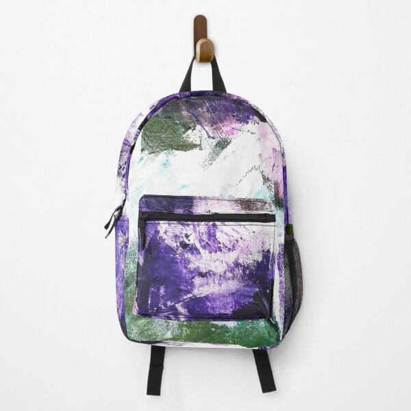 Item preview, Purple Nova Abstract with Green and White designed and sold by BuckaBaby.