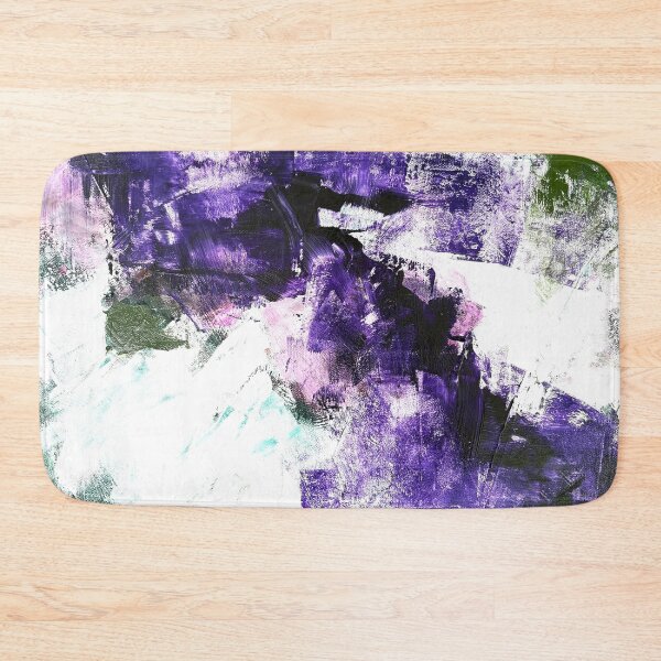 Artikelvorschau, Abstrakte violette Nova-Farbe mit Grün und Weiß entworfen und verkauft von BuckaBaby.