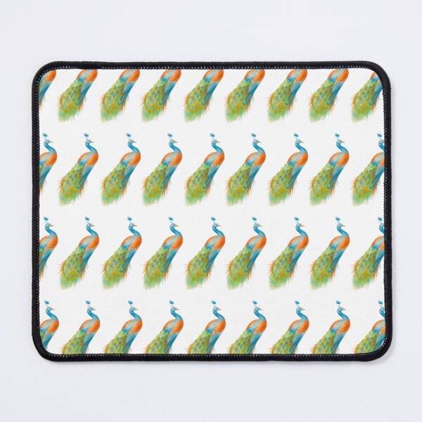 Item preview, Elegant Watercolor Peacock Sticker Pack Aesthetic Vintage Blue Bird Seamless Pattern designed and sold by Art IN Pack.