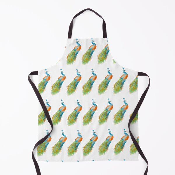Item preview, Elegant Watercolor Peacock Sticker Pack Aesthetic Vintage Blue Bird Seamless Pattern designed and sold by Art IN Pack.