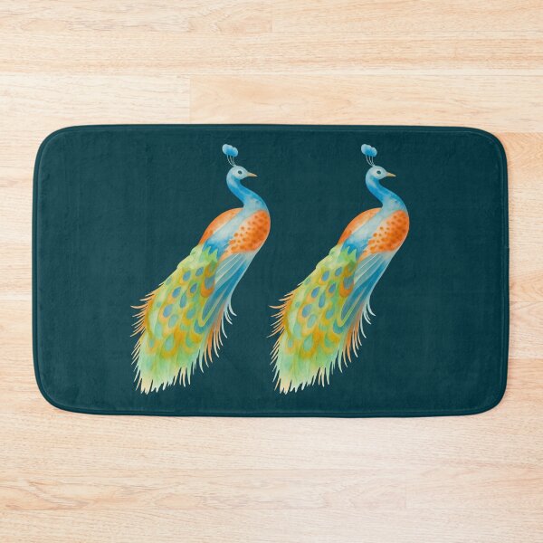 Item preview, Elegant Watercolor Peacock Sticker Pack Aesthetic Vintage Blue Bird Seamless Pattern designed and sold by Art IN Pack.
