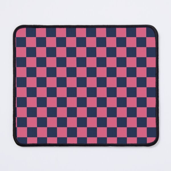 Item preview, Blush & dark lapis lazuli checkered designed and sold by Mint + Midnight.