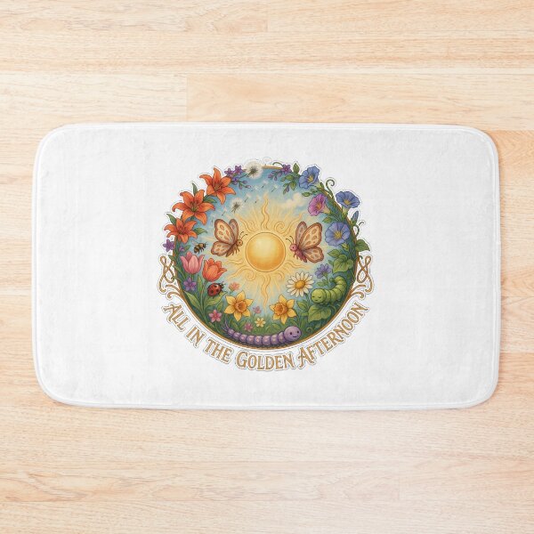 Item preview, All in the Golden Afternoon Cottagecore Garden T-Shirt – Whimsical Nature Art Gift for Book Lovers, Gardeners & Spring Aesthetic Fans designed and sold by GemBob Creations.