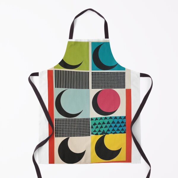 Item preview, Art - Pop Art Crescent Moon, Sixties Geometric Style Composition designed and sold by Reverso-Design.