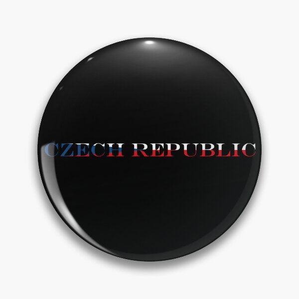 Item preview, Czech Republic Country Name Typography Flag. Czech Text Inside Flag Design designed and sold by NTGUILTY.