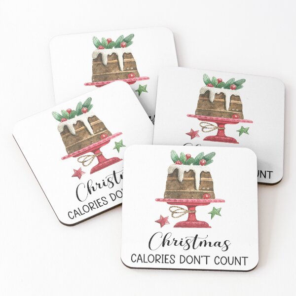 Item preview, Christmas Calories Don't Count – Funny Holiday  designed and sold by Julianadieyi.