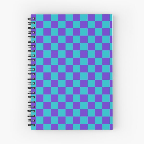 Item preview, Purple & turquoise checkered designed and sold by Mint + Midnight.