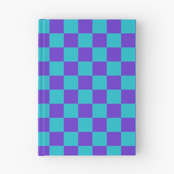 Item preview, Purple & turquoise checkered designed and sold by Mint + Midnight.