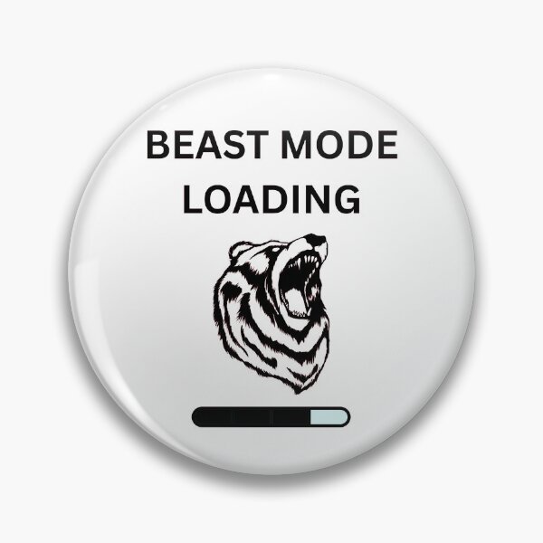 Item preview, Beast Mode Loading designed and sold by DailyQuestPrint.