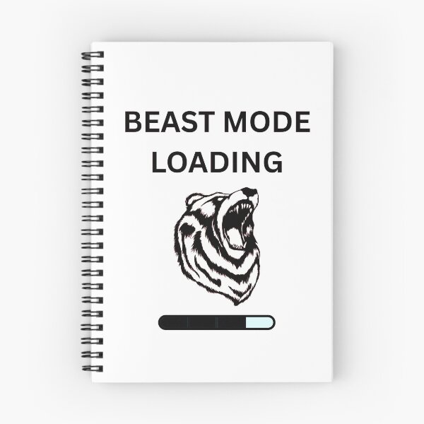 Item preview, Beast Mode Loading designed and sold by DailyQuestPrint.