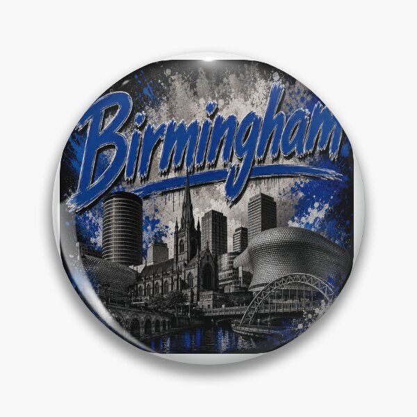 Item preview, Diseño de la ciudad de Birmingham para impresión. designed and sold by Tee Visions.