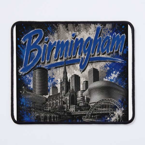 Item preview, Birmingham print city design.  designed and sold by Tee Visions.