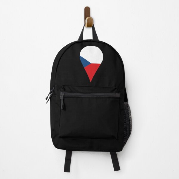 Item preview, Czech Republic Flag Location Pin Map Marker | Czech Destination GPS Icon designed and sold by NTGUILTY.
