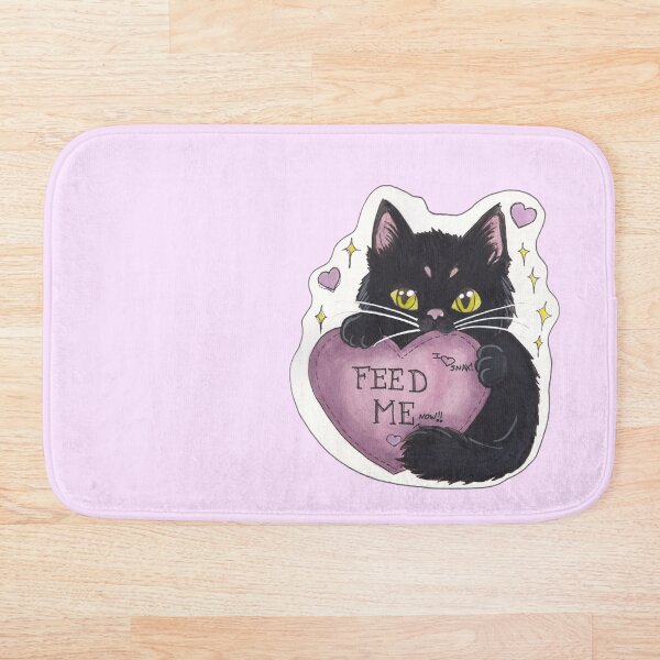 Aperçu de l'œuvre Snax Kitty — Mignon dessin gothique de chat dessiné à la main créée et vendue par Darkfully-Done.