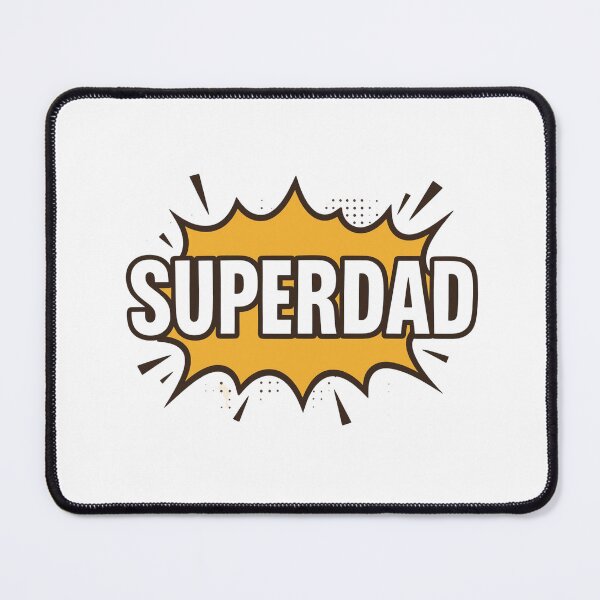 Item preview, Super Dad with Subdued Yellow Pow Design designed and sold by jeweleddesigns.