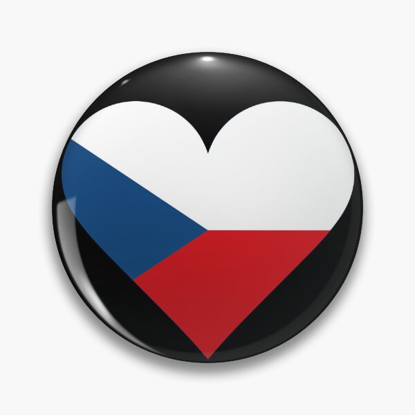 Item preview, Czech Republic Heart Flag Graphic | I Love Czechia Patriotic Symbol designed and sold by NTGUILTY.