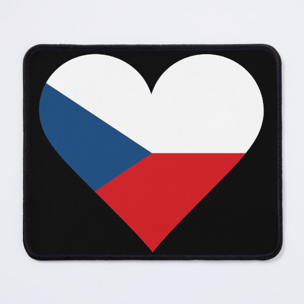 Item preview, Czech Republic Heart Flag Graphic | I Love Czechia Patriotic Symbol designed and sold by NTGUILTY.