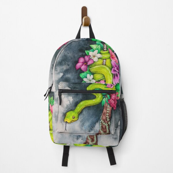 Item preview, Green Tree Python Watercolour designed and sold by art-by-len.