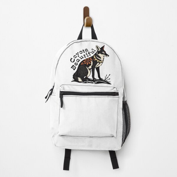 Item preview, Coyote Beautiful Graphic Bohemian Western Block Print Style designed and sold by TheRainFamily.