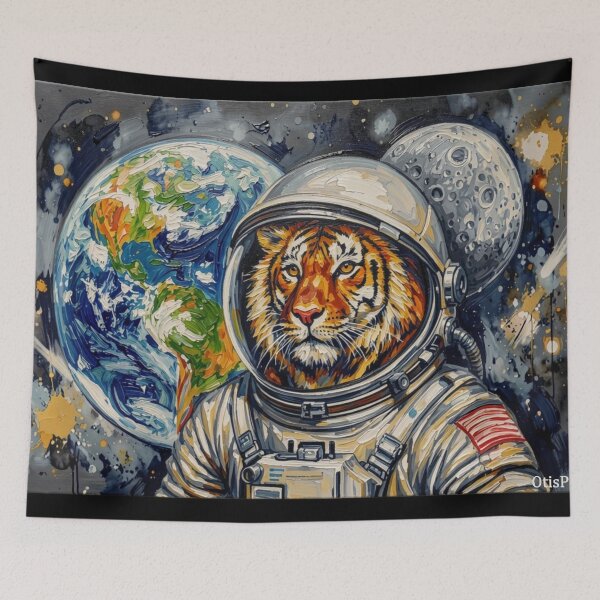 Item preview, TIGERS IN SPACE designed and sold by truthtopower.