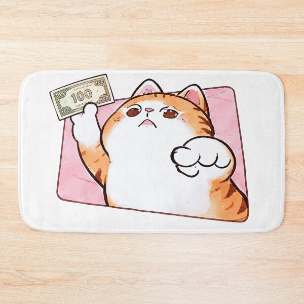 Item preview,     Cute Chubby Orange Cat Sticker Set | Kawaii Cat Lover Gift designed and sold by kawaiiiiiie.