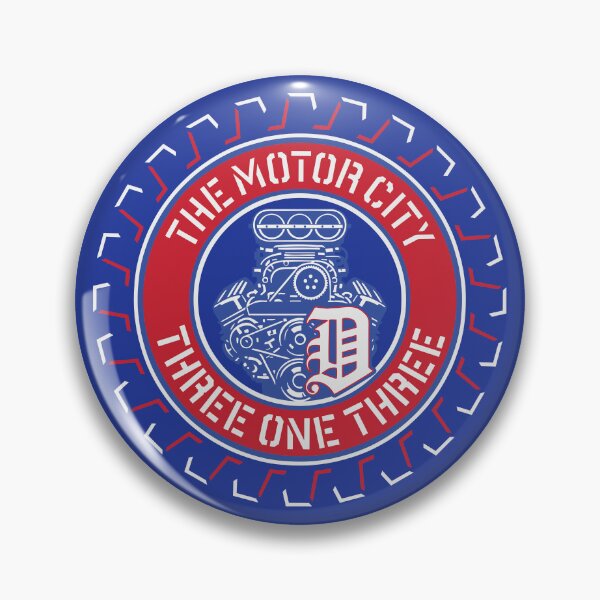 Item preview, Three One Three 313 in the Big D - Detroit - Michigan - Pistons designed and sold by krewyork.