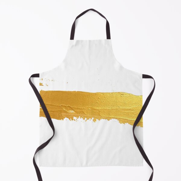 Item preview, Gold Streak on White designed and sold by BuckaBaby.